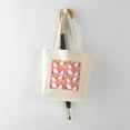 thumbnail image 5 of CafePress - Bunnies And Rabbit Food Tote Bag - Unisex Canvas Tote Bag, Beige, 1-Piece, 5 of 7