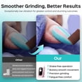 thumbnail image 2 of Lima eléctrica para uñas COSLUS E51 40000 RPM recargable rosa, 2 of 9