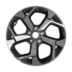 2020-2022 Kia Sportage 17" Machined Charcoal OEM Factory Wheel Rim 52910D9230