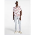 thumbnail image 2 of George Men's Relaxed Fit Printed Camp Shirt with Short Sleeves, Sizes S-3XLT, 2 of 5