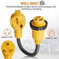 thumbnail image 2 of Cable adaptador MECMO TT-30P a L5-30R de 0,5 m, 125 V, 30 A, 2 of 9