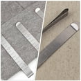 thumbnail image 3 of UPOUART 10 Pcs Sewing Assistance Hemming Marking Clips Alloy Silver for Holding Fabric during Projects, 3 of 8