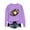 Purple, variant on Jinhomg Fall Sweatshirt for Women Plus Size Cute Football Graphic Pullover Tops Casual Comfy Long Sleeve Crewneck Holiday Sweatshirts Gray XXL