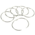 thumbnail image 1 of Unique Bargains 2.6' Office Book Rings, Silver, 12 Pack, 1 of 5
