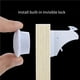 thumbnail image 3 of Cerradura Magnética Antirrobo Para Gabinete Para Bebés, Caja Fuerte Para Niños, Cajón, Cerradura De Seguridad, Cerradura De Seguridad Invisible Para Dormitorio, Cocina, Hogar 4 Piezas Advancent EL009003-00, 3 of 6