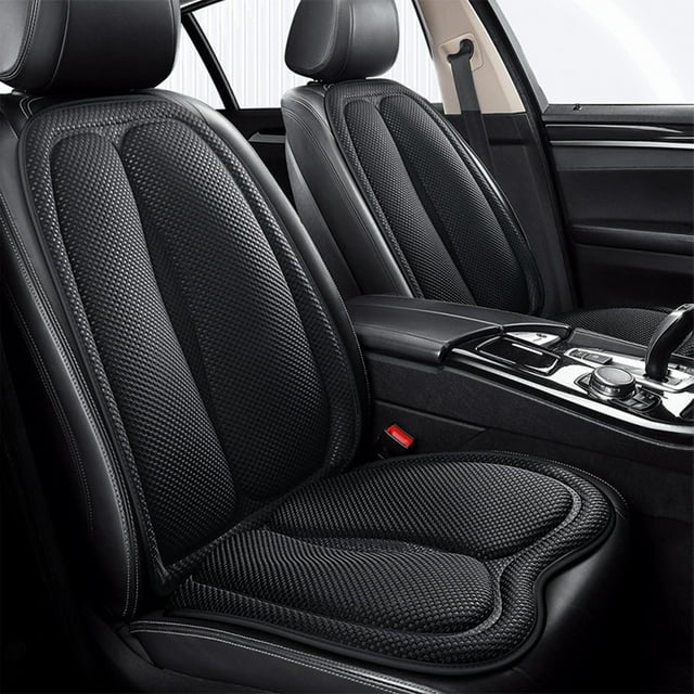 3-Level Adjustable Car Seat Cushion and Backrest - Ventilation Cooling Pad, All-Season Breathable Ergonomic Support for Driving