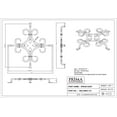 thumbnail image 4 of PRIMA Decorative Hardware Gate Speakeasy Grille - Iron Ornamental Design 112, 4 of 4