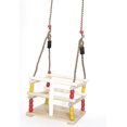 thumbnail image 1 of PLAYBERG Wooden Baby Swing with Hanging Ropes for Babies and Toddlers, 1 of 4