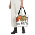 thumbnail image 3 of Uemuo It'S Fall Y'All Print Tote Bags for Women,Large Capacity Corduroy Bag,Reusable Grocery Shoulder Bag,Beach Tote with Zipper Closure, Daily Essentials, 3 of 7