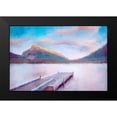 thumbnail image 2 of Allen, Kimberly 14x11 Black Modern Framed Museum Art Print Titled - Banff Dock, 2 of 5