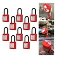 thumbnail image 4 of Safety Padlock Set, Durable Impact Proof Lockout Tagout Kit Deformation Proof For Chemical, 4 of 8