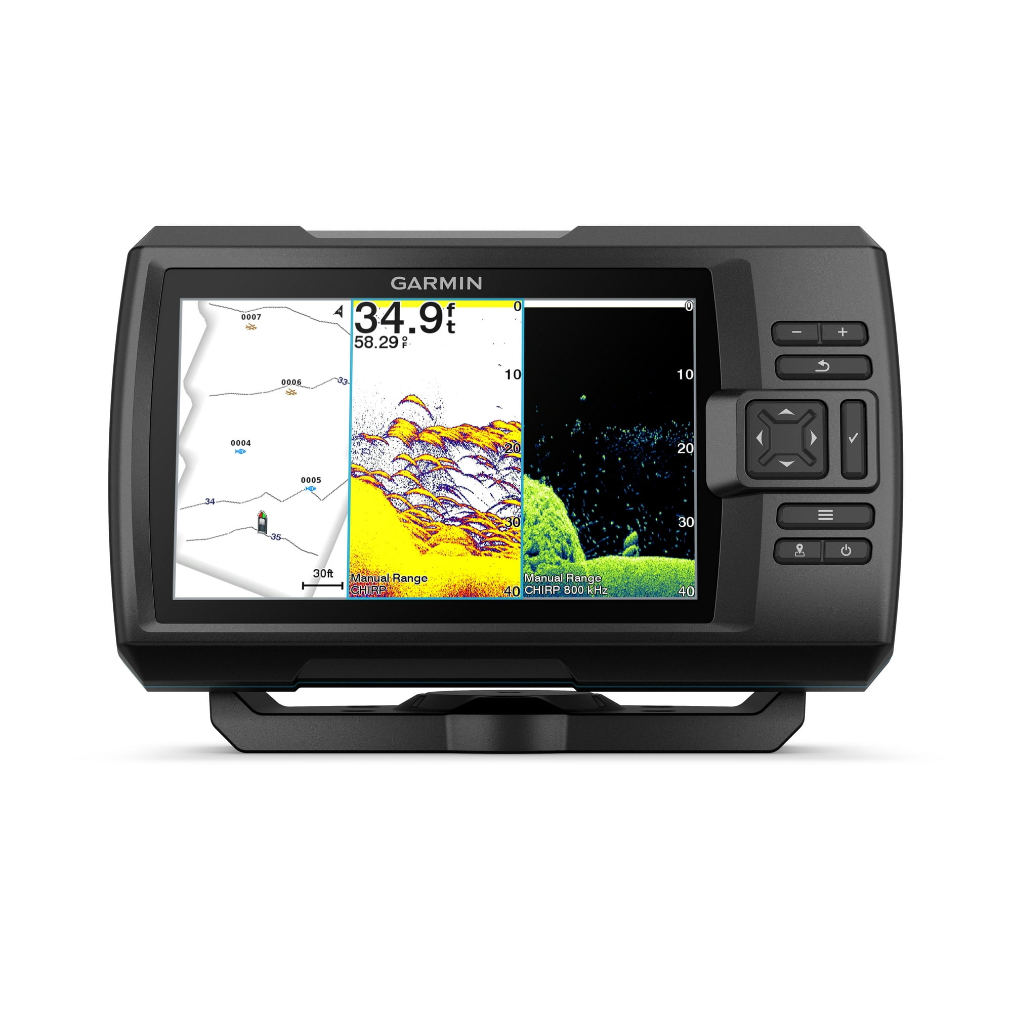Garmin STRIKER Vivid 7cv 7 inch Display Fishfinder with GT20 Garmin STRIKER Vivid 7cv 7 inch Display Fishfinder with GT20