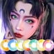 thumbnail image 2 of UYAAI Anime pupilas Halloween lentes de contacto de colores lentes de contacto amarillas lentes de contacto marrones lentes azules pupilas verdes, 2 of 4