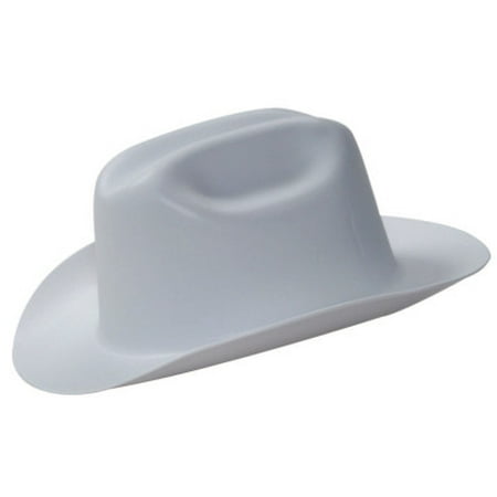 Jackson Safety Western Outlaw Hard Hat (17330), Wide 360-Degree Brim, 4-Pt. Ratchet Suspension, Black, 4 Hats / Case