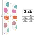 thumbnail image 4 of 13x90in SKYSONIC Rectangle Easter Eggs Printed Table Runner for Wedding Birthday Holiday, 4 of 7
