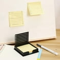 thumbnail image 4 of Beaupretty Sturdy Black Memo Pad Holder with Organizing Templates for Office 1Set, 4 of 8