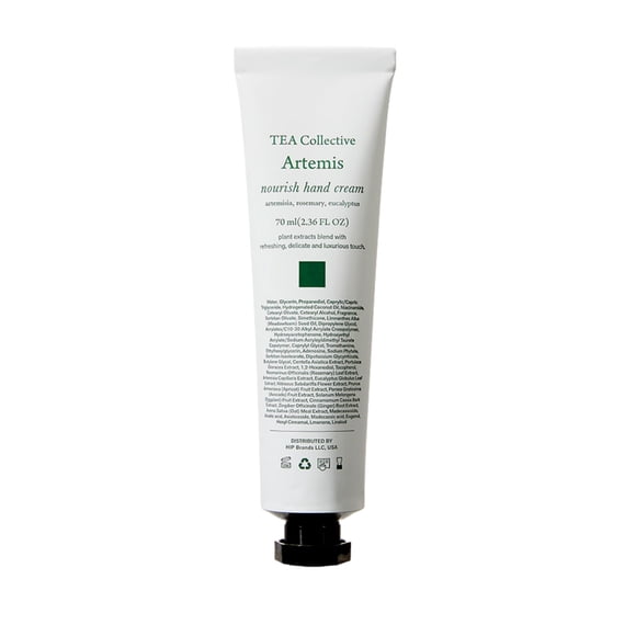 TEA Collective Artemis Crema de manos nutritiva | Artemisia Romero Eucalipto | 2.36 onzas líquidas | Producto de Corea