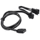 thumbnail image 1 of Cable de extensión de conector RGB para placa base Giga/Microstar/A-sus (12 V 4 pines), 1 of 2