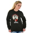 thumbnail image 3 of Betty Boop Zombie Movie Star Pose Women Crewneck Sweatshirt Brisco Brands S, 3 of 6