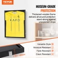 thumbnail image 2 of VEVOR 2PCs Jersey Display Frame Case, 23.3x31.2x1.5 in, Large Lockable Sport Jersey Shadow Box with 98% UV Protection PC Glass and Hangers, for Baseball Basketball Football Hockey Shirt and Uniform, 2 of 9