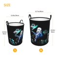 thumbnail image 5 of Undertale Sans Laundry Hamper Lightweight Storage Basket Toy Organizer Laundrys Basket Waterproof For Bedroom, Bathroom Medium, 5 of 8