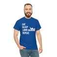thumbnail image 5 of Eat Sleep Lawn Mowing Repeat Shirt - Funny Father's Day Gift Tee - ID: 537, 5 of 7