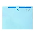 thumbnail image 2 of AKEGAMN Liquidation! Organiseur de Dossiers Extensible avec 8 Pochettes Chemises Accordéon avec Étiquettes Organiseur Portable de Documents Papier pour Factures et Reçus Maison Collège École Format Lettre Caractéristiques Conviviales : I, 2 of 6