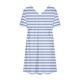 thumbnail image 4 of Puntoco Vestido De Manga Corta Con Cuello En V, Vestido De Manga Corta De Verano De Color Sólido Para Mujer Azul Claro Xl, 4 of 4