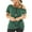 #4 Green, variant on LANREMON Oversized Flowy Short Sleeve T Shirts for Women Summer Casual Plus Size Crew Neck Tunics Tops Blouses Blue