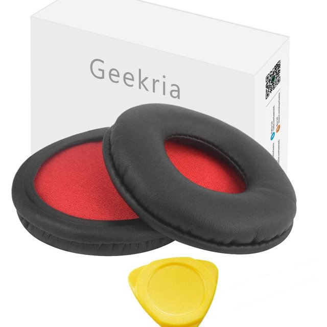 Geekria Coussinets pour Casque SONY MDR-ZX600 Remplacement Coussinets/coussinets d'Oreille/couvercles d'Oreille/pièces de Réparation