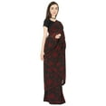 thumbnail image 2 of Atasi Printed Poly Georgette Saree For Womens Traditional Indian Wear Saree With Stitched Blouse, 2 of 7