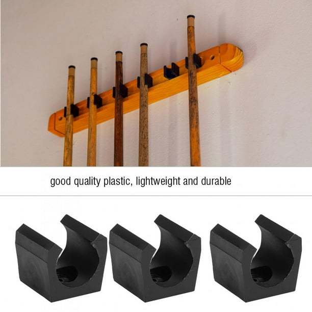 LAFGUR Rod Clip, Pole Rod Clip, Rod Rack, Pole Storage Clip Wood Fishing Rod  Clip For Outdoor Pool Cue For Indoor Fishing Rod 