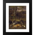 thumbnail image 2 of Johan Laurentz Jensen 19x24 Black Modern Framed Museum Art Print Titled - Shot Wild (1846), 2 of 5