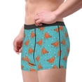 thumbnail image 3 of Wukai Funny Chicken Print Men’s Underwear Breathable Boxer Briefs,&nbsp;Moisture Wicking & Breathable-X-Large, 3 of 7