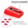 thumbnail image 4 of Maoww 5 Pieces Gramophone Turntable Replacing Needle Rock for Pop Music Record Player Stylus Players Styluses Accessory, 4 of 8