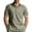 Army Green, variant on YAYUBA Mens Polos Short Sleeve Button Down V Neck Big and Tall Summer Casual Tennis T Shirts Quick Dry Loose Fit Oversized Golf Fashion Shirts