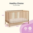 thumbnail image 6 of HARPPA 5-in-1 Convertible Baby Crib for Infant to Toddler,Natural, 6 of 10