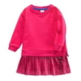 thumbnail image 7 of Mitankcoo Girls Sweatshirt Dress Long Sleeve Crew Neck Tunic Dresses with Pleated Skirt Hem for Fall Casual Daily 1-10Y, 7 of 7