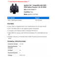 thumbnail image 2 of Ignition Coil - Compatible with 2005 - 2008 Subaru Forester 2.5L H4 SOHC 2006 2007, 2 of 2