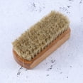 thumbnail image 3 of Boot Brush Cleaner Shine Shoe Pig Bristles Brush with Wood handle (Random ), 3 of 7
