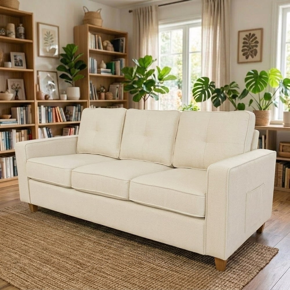 US Pride Chenille upholstery 77.2 inch wide Sofa