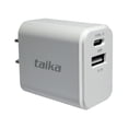 thumbnail image 1 of Cargador Pared USB Dual USB-C y USB-A Quick Charge 3.1A Bla., 1 of 2