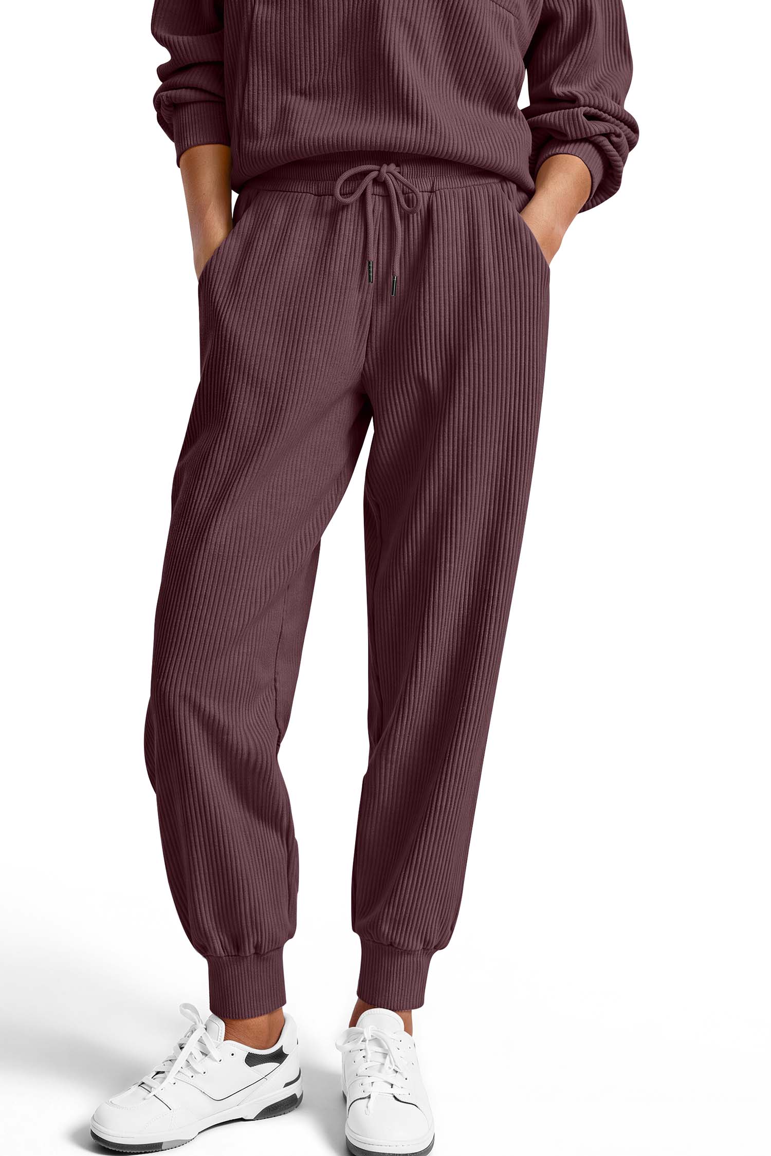 Fantaslook Women's Half Zip Sweatsuit 2-Piece Set photo 4