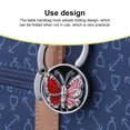 thumbnail image 3 of Gancho plegable para monedero Advancent con diamantes de imitación negro rojo HA061348-06, 3 of 6