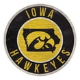 thumbnail image 2 of Iowa Hawkeyes 12'' x 12'' State Circle Sign, 2 of 2