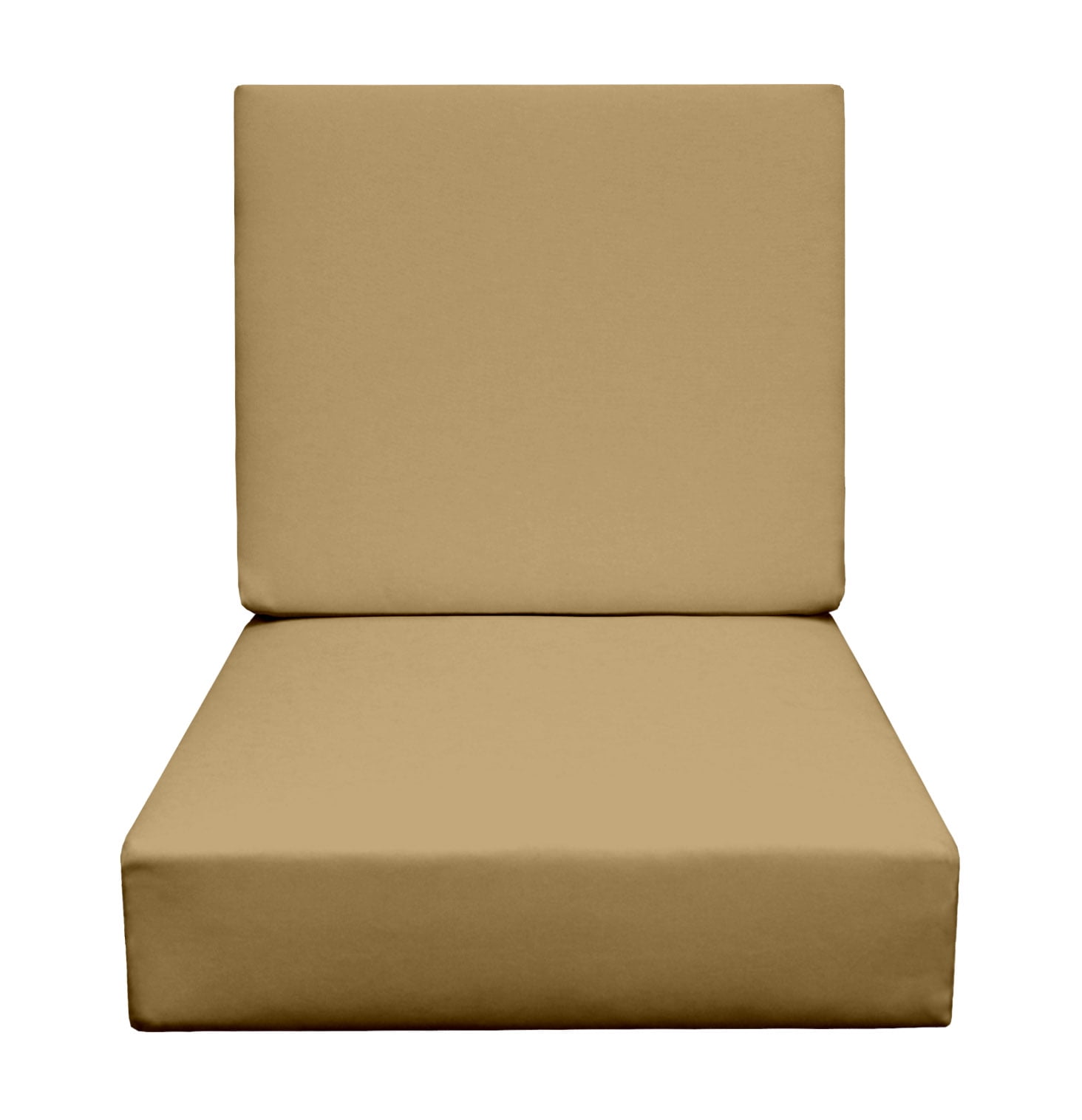 RSH D cor Indoor Outdoor Foam Deep Seating Cushion Set 24 X 24 X 5 Rsh d cor indoor outdoor foam deep seating cushion set 24 x 24 x 5