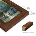 thumbnail image 2 of Afternoon Light -Framed Print w/glass-Chestnut, 2 of 8