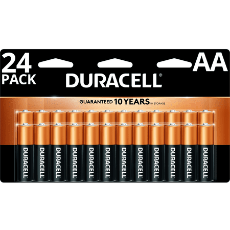 Duracell 1.5V Coppertop Alkaline AA Batteries 24 (Best Price Aa Alkaline Batteries)