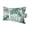 Mint, Sage, White, variant on Chaise Lounge Headrest Pillow 2 Pack, Green Monstera Deliciosa Waterproof Chair Pillows with Insert & Adjustable Elastic Strap for Beach Pool Recliner, Summer Botanical Tropical Outdoor Patio Pillow