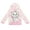 Marie, pink, variant on Lilo & Stitch Big Girls French Terry Pullover Crossover Hoodie Little Kid to Big Kid